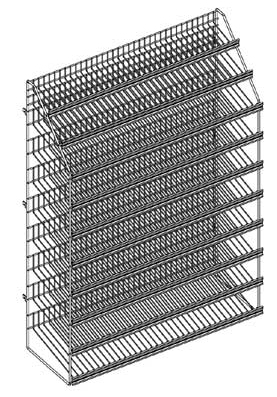 10 Tier Candy Rack