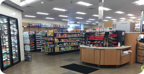 Convenience Store Shelving