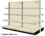 Double Sided Shelving