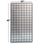 2' Wide X 4' High Wire Grid Panel